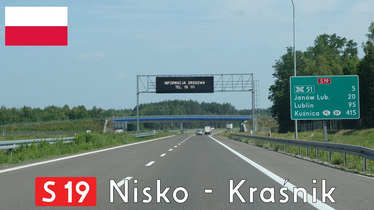 Expressway S19 Nisko - Kraśnik in Eastern Poland