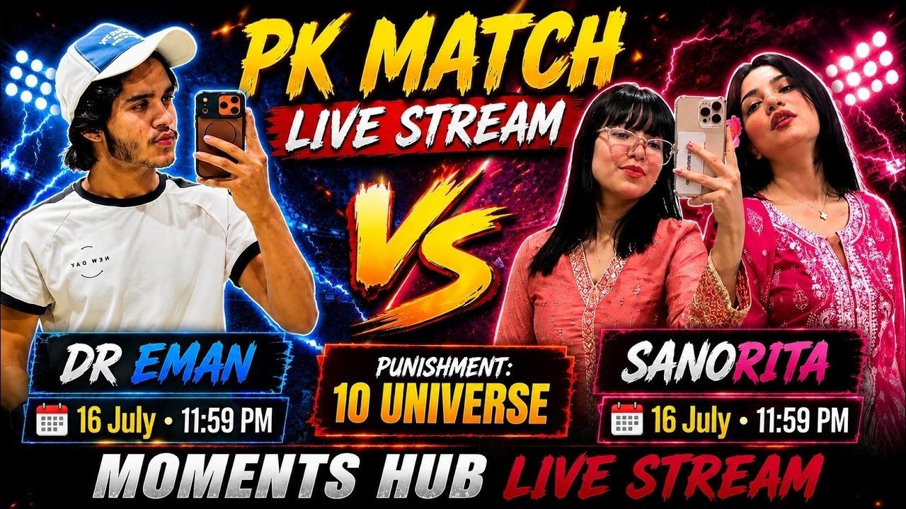 Dr Eman Ali vs Sanorita PK | Biggest PK Live Match ⚔️