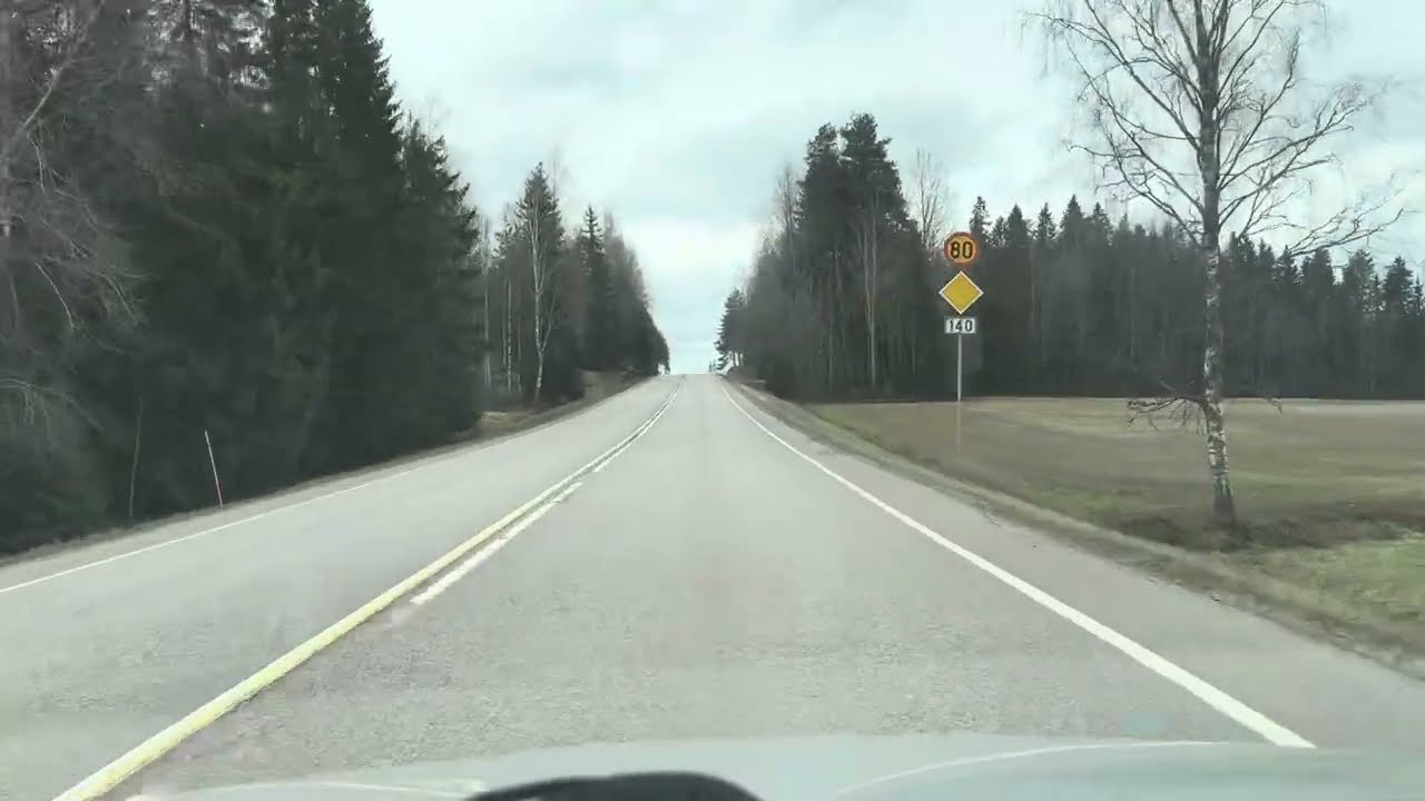 Heading Back to Helsinki From the Tool Store | From Hollola via ”Old Road”
