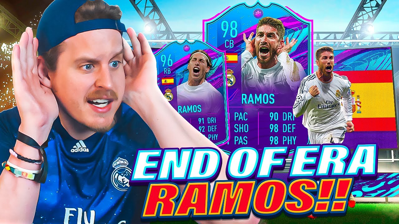 БЕЗУМНЫЙ ВЫБОР РАМОСА?! ОБЗОР 98 КОНЕЦ ЭРЫ РАМОСА! FIFA 21 Ultimate Team