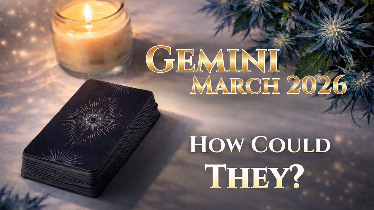 ✨ GEMINI ♊ How Could They? — The Truth Is Revealed in March 2026 ✨