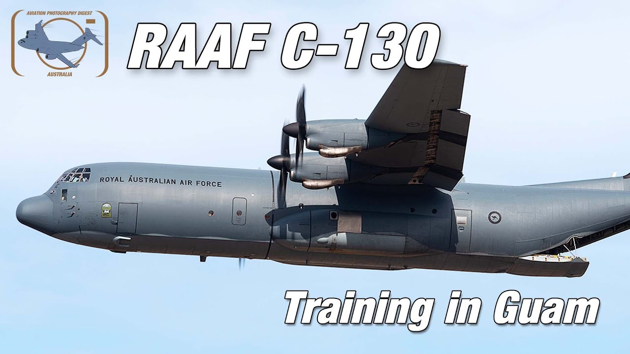 RAAF 37 Squadron operating out of Guam for Exercise Mobility Guardian 23