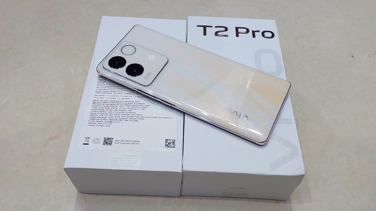 Vivo T2 Pro 8GB|256GB Unboxing Details और Price in India