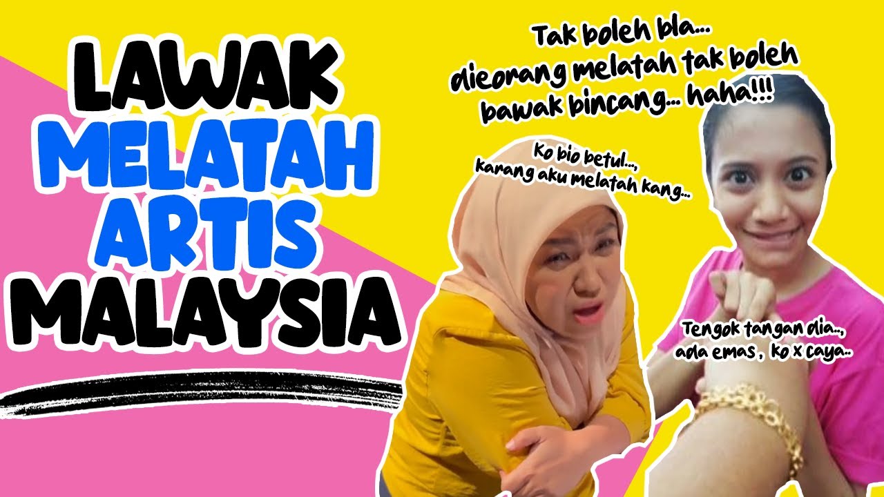 Gelak Guling Guling | Lawak Melatah Artis Malaysia Ketawa Gila Gila, Lawak Terkini Terbaik!!