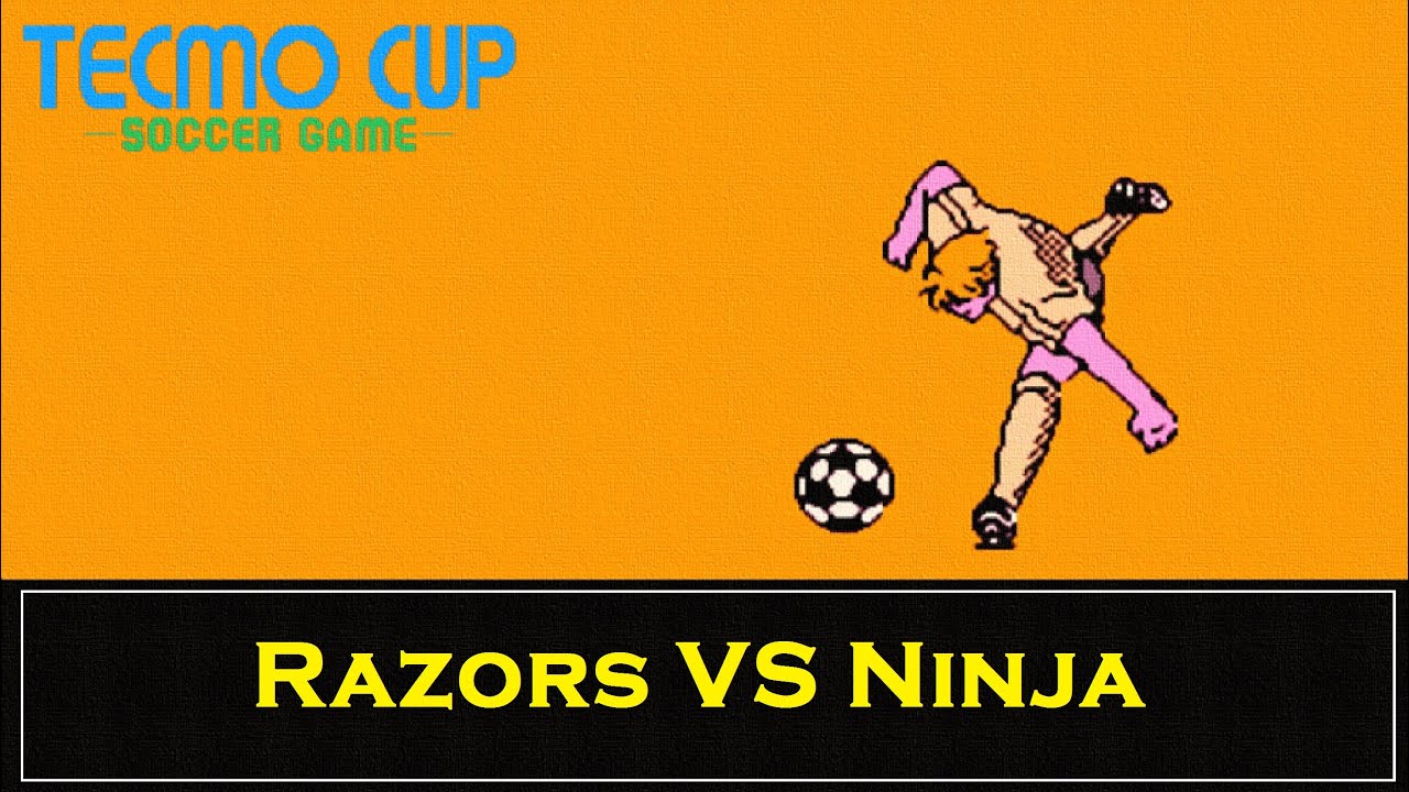 Tecmo Cup: Soccer Game [7th Match (Razors vs Ninja)] NES