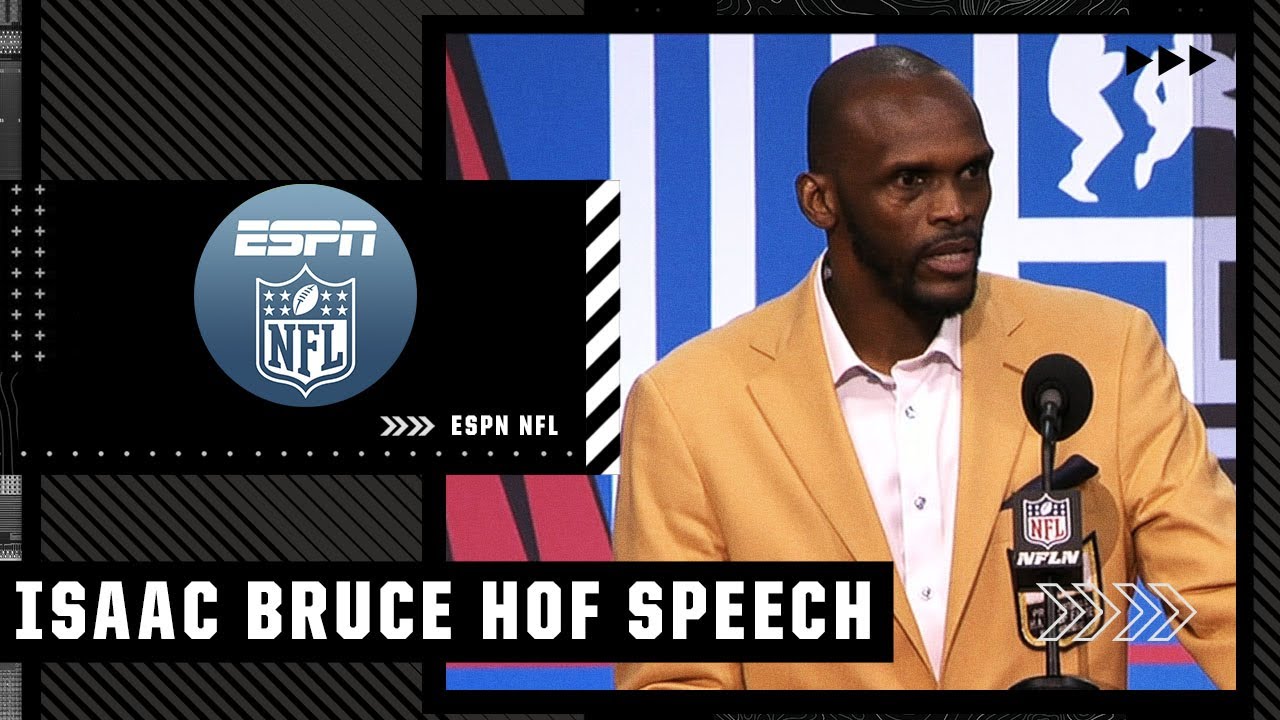 Isaac Bruce 2020 Pro Football Hall of Fame Induction Speech | NFL on ESPN