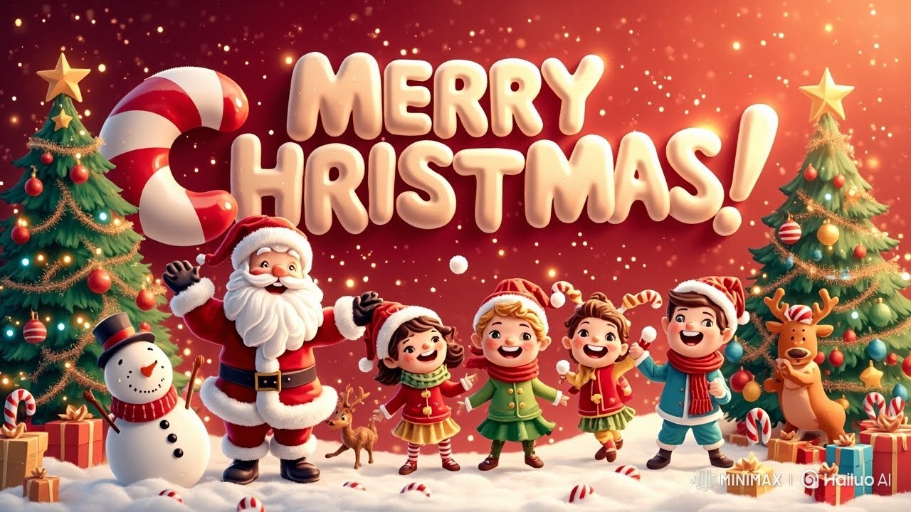 Christmas Thank You Song 🎁 | Merry Christmas | Holiday Song About Gratitude, Love & Family Cheer!