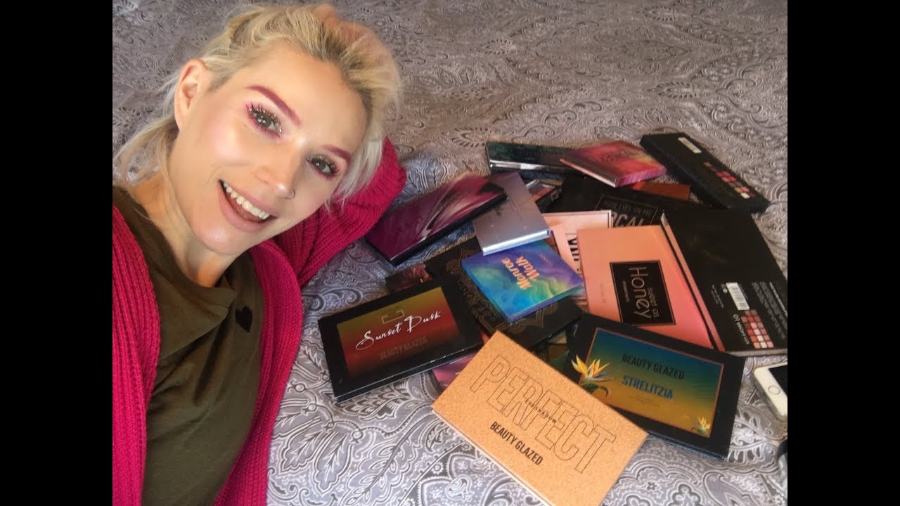 HUGE Aliexpress Eyeshadow Palette Declutter ‼️🌟
