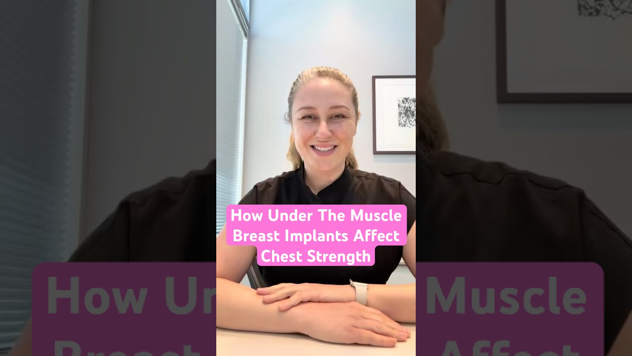 Will placing breast implants under the muscle affect your chest strength? Let&rsquo;s talk about it.