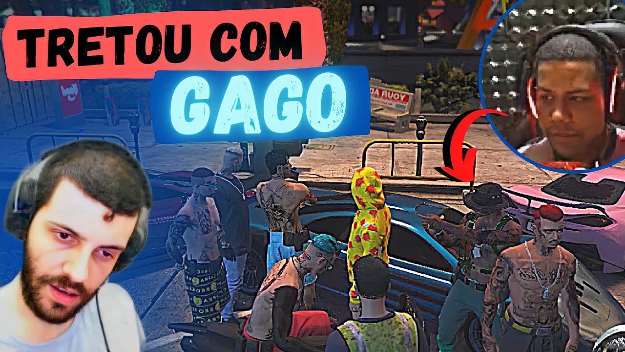 DEFANTE ARRUMOU CONFUSÃO COM O GAGO! KKKKKK | GTA RP | Cidade Alta
