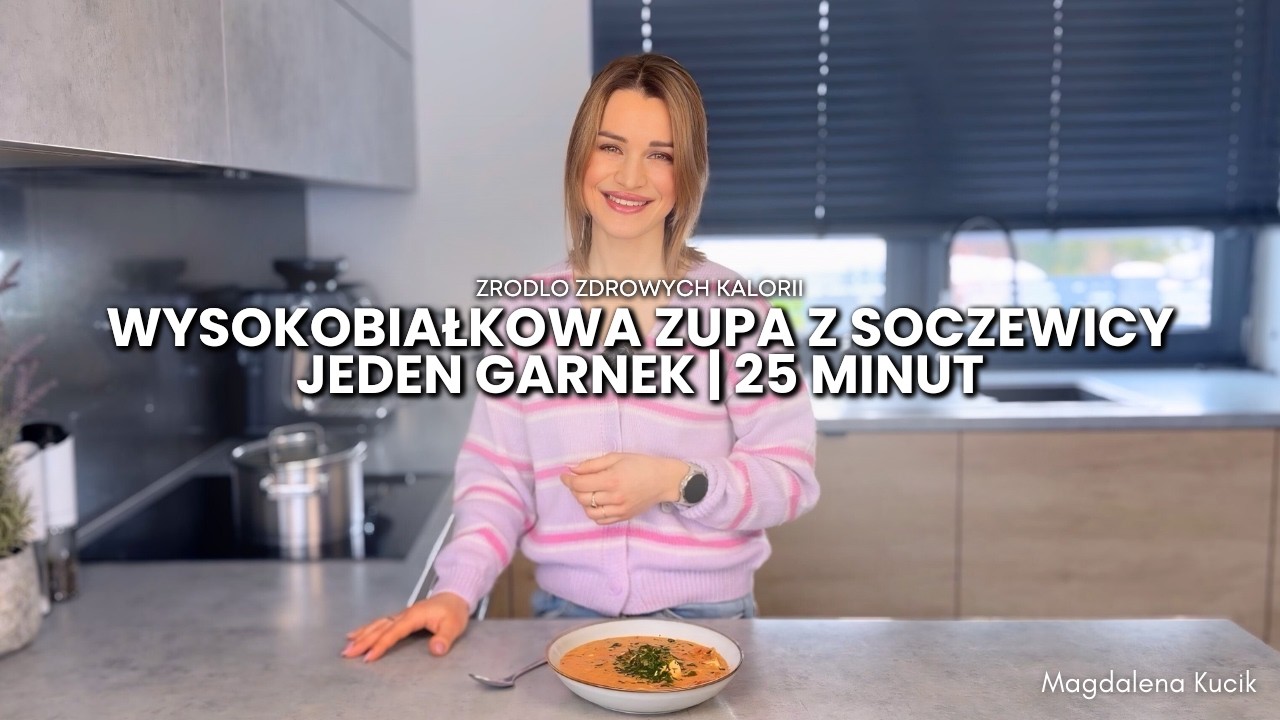 Szybka, sycąca zupa na 2 dni | idealna na diecie, przy IO i w menopauzie