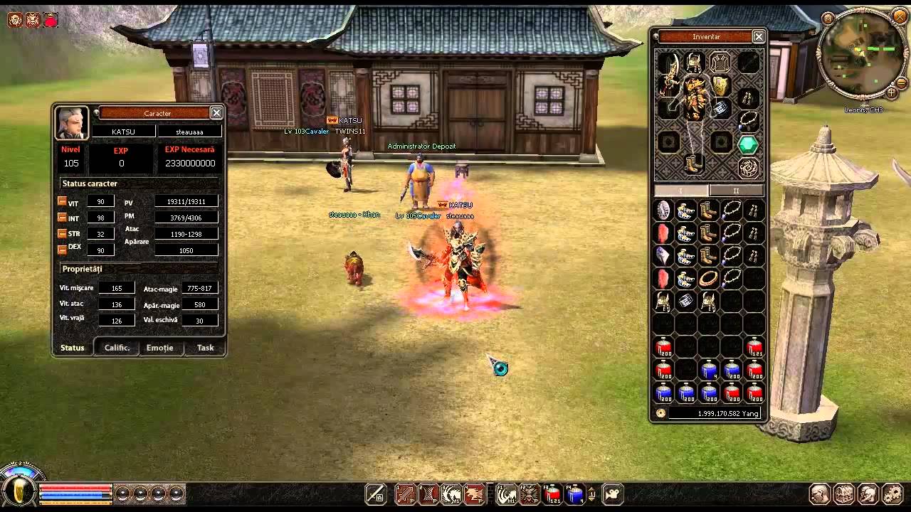 Metin2.ro Leonis Prezentare set de bataie generala