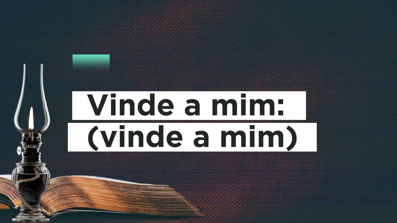 Vinde a Mim - Thalyta - LEGENDADO