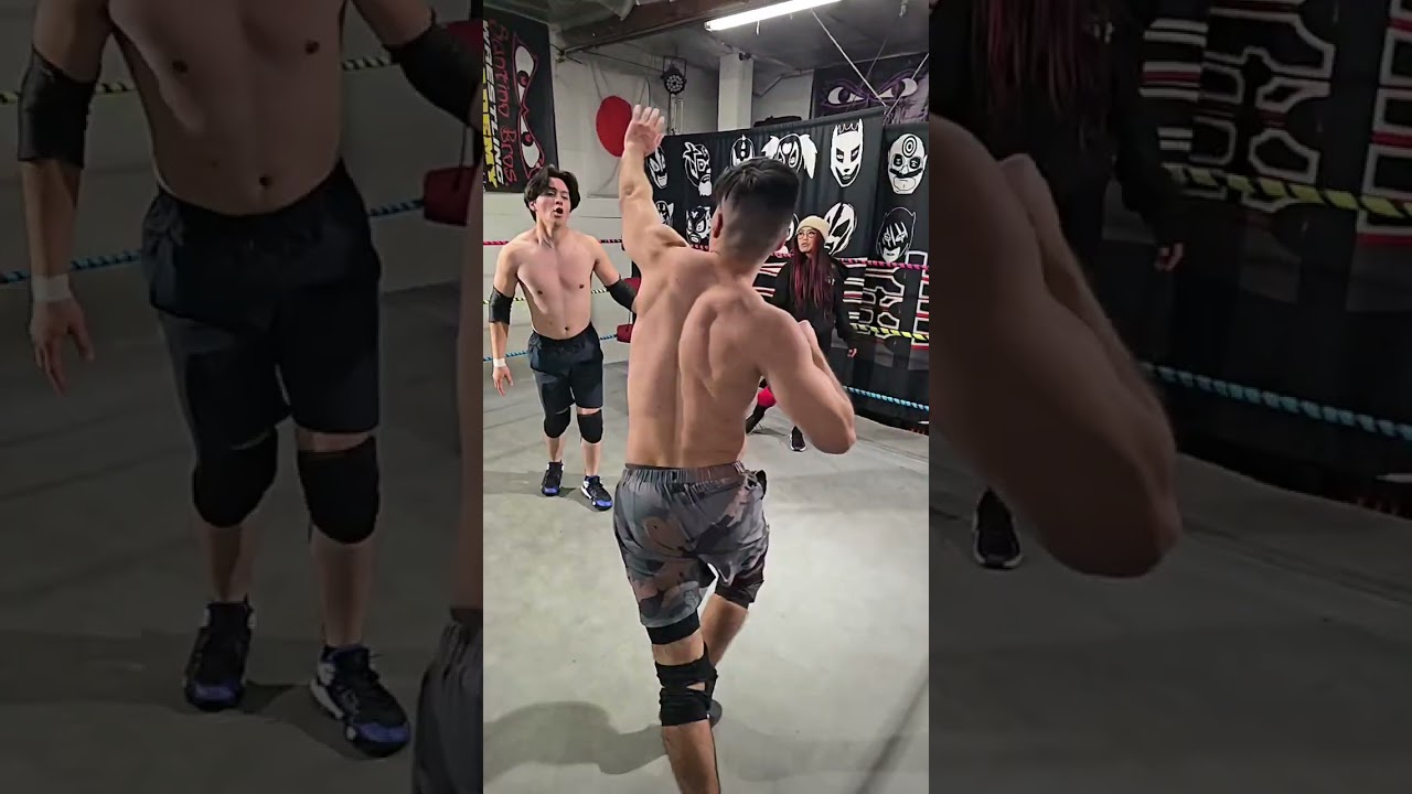 Training Match: Lucas Riley vs Student FrankieSantino Bros Pro Wrestling Training