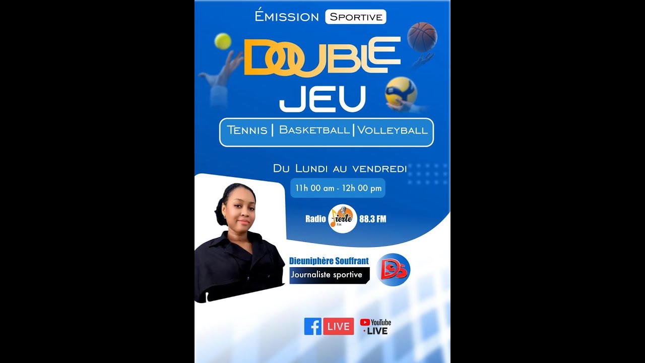 Double Jeu // Mardi 17 Mars 2026 // Dieuniphere Souffrant // Radio fierte fm. @followers