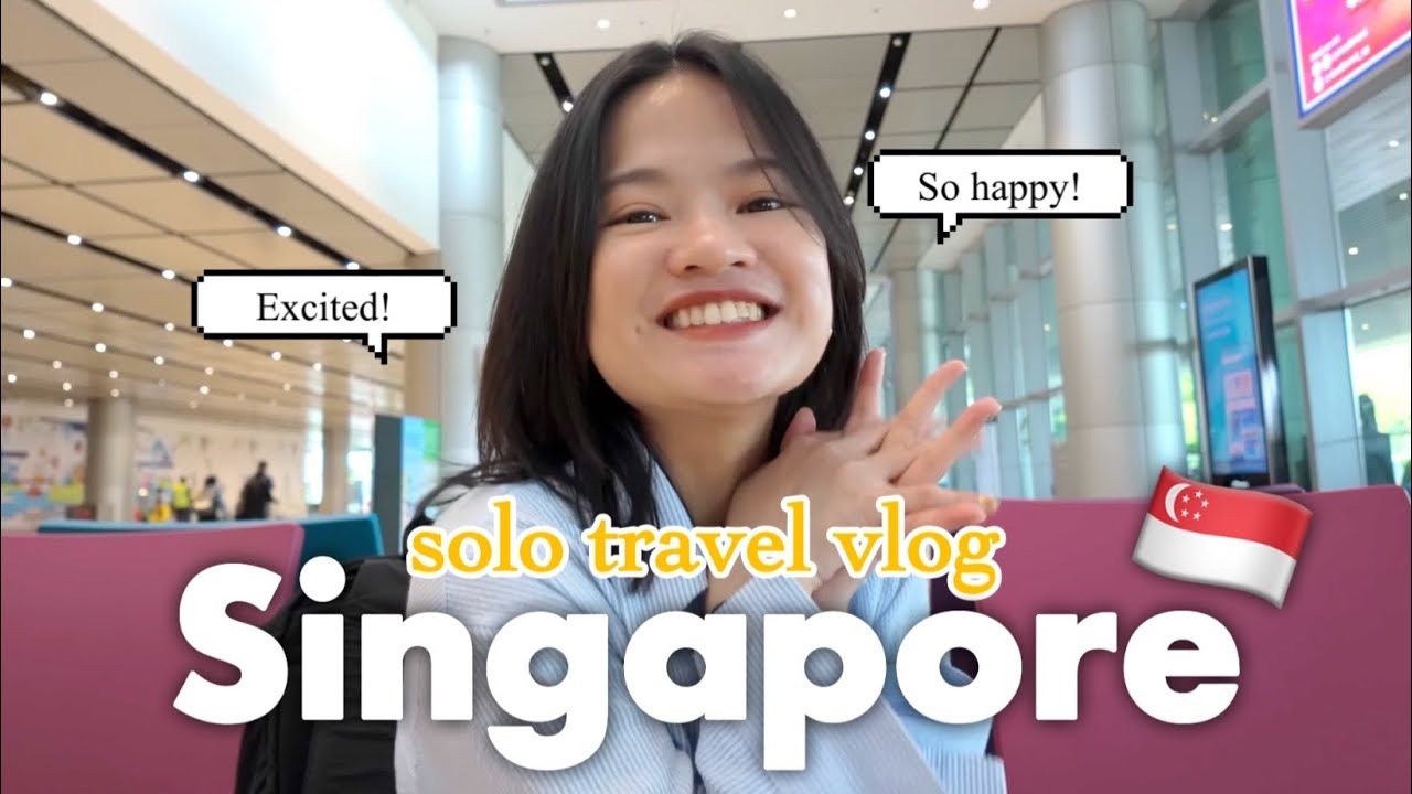 Solo travel in Singapore 🇸🇬! It's my first time here, but I'm already loving it! 🥹❤️