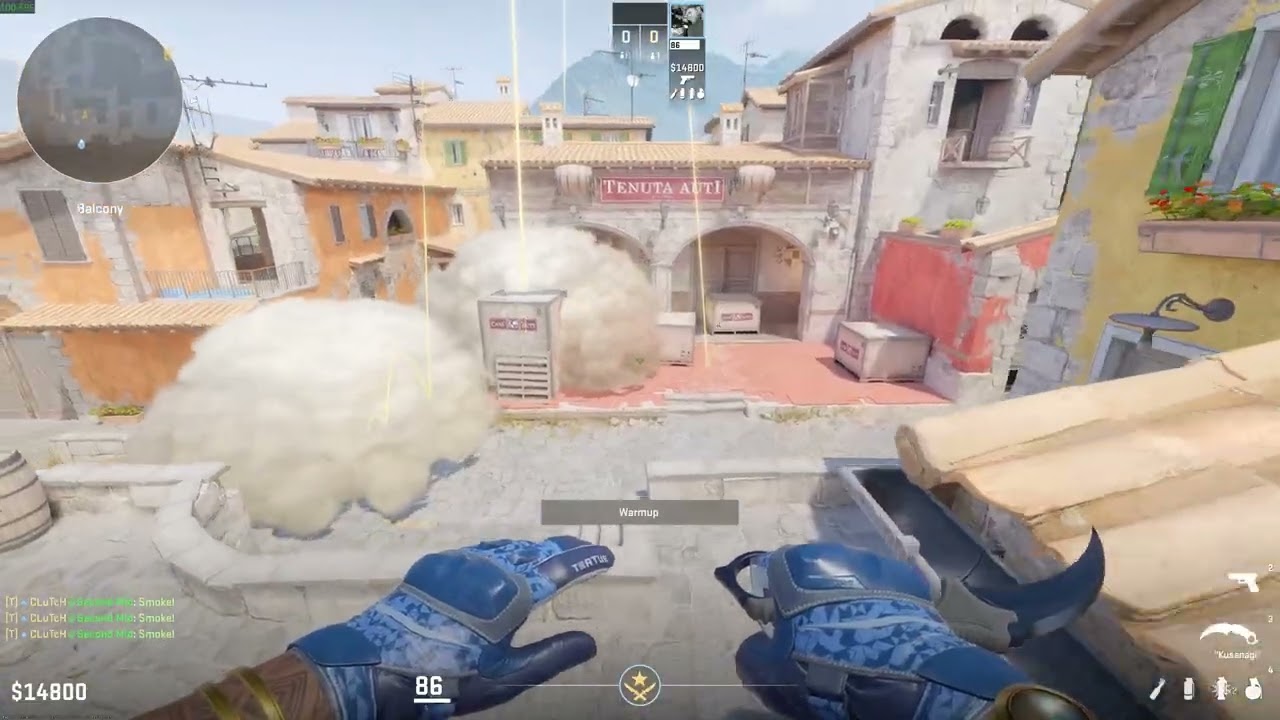 Inferno A wall Smoke Strat
