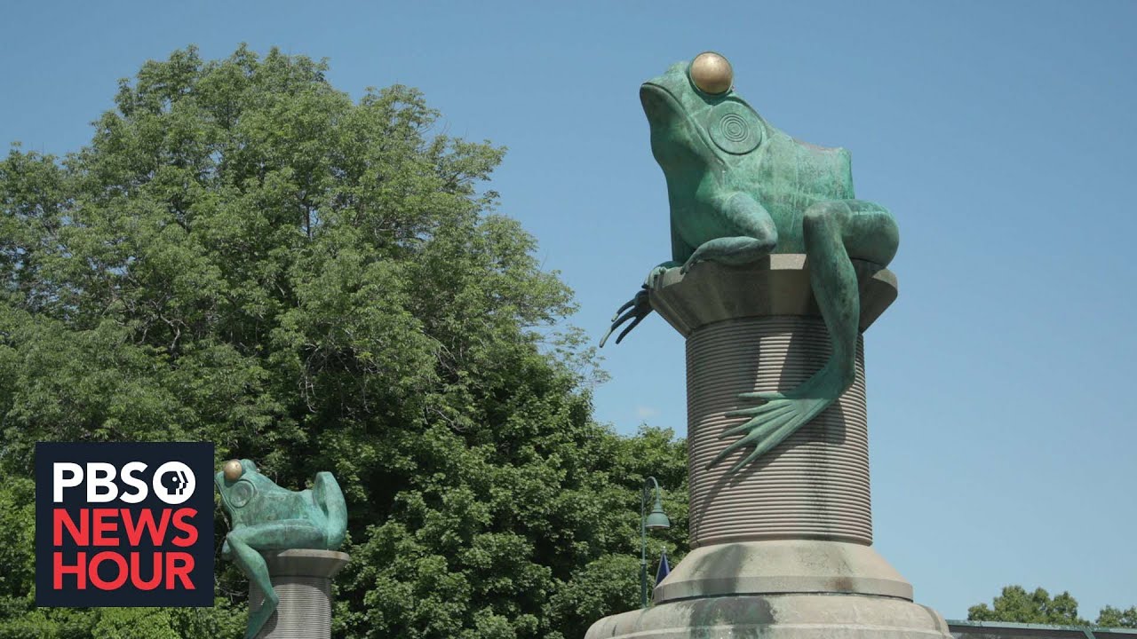 Why a small New England town celebrates its heritage by honoring frogs