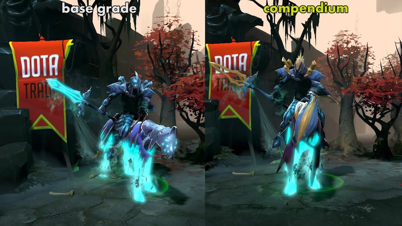 Compendium Rider of Avarice Abaddon set preview Dota 2