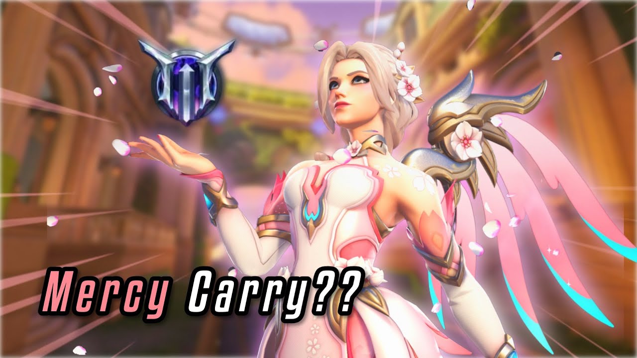 Mercy's Sakura Skin Is FINALLY Here! 🌸 | OW2 S17 Stadium