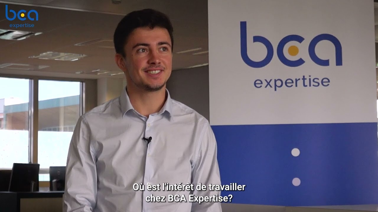 Interview de Eliot Enard, expert en formation chez BCA Expertise