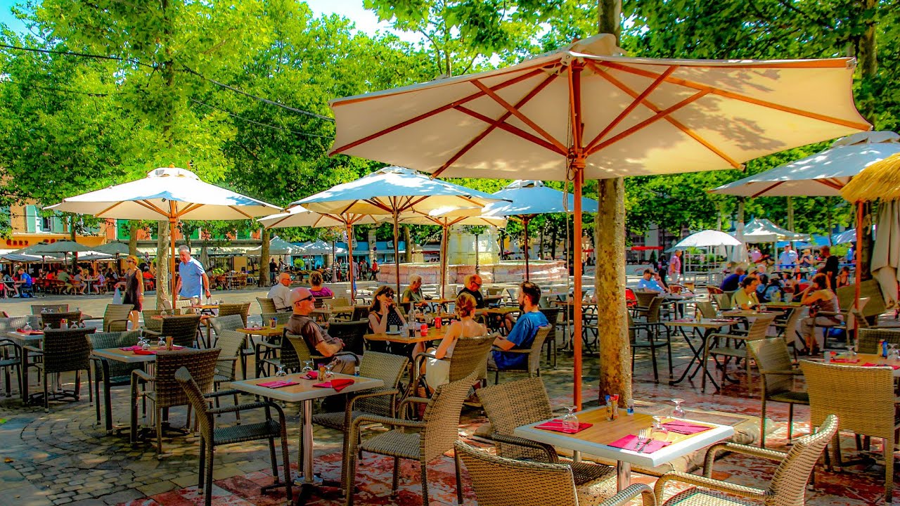 A Look Around Place Carnot, Carcassonne, France
