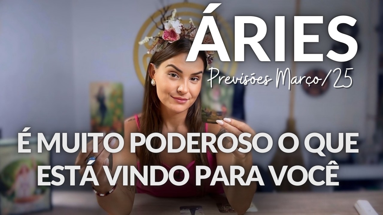 ÁRIES ♈️: O SEU PODER E O SEU MAGNETISMO ESTÃO AUMENTANDO! NADA NEM NINGUÉM IRÁ TE PARAR! MARÇO/25