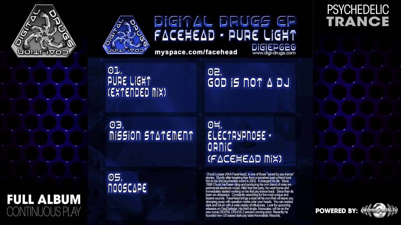 Facehead - Nooscape EP (digiep020 / Digital Drugs Coalition) ::[Full Album / HD]::