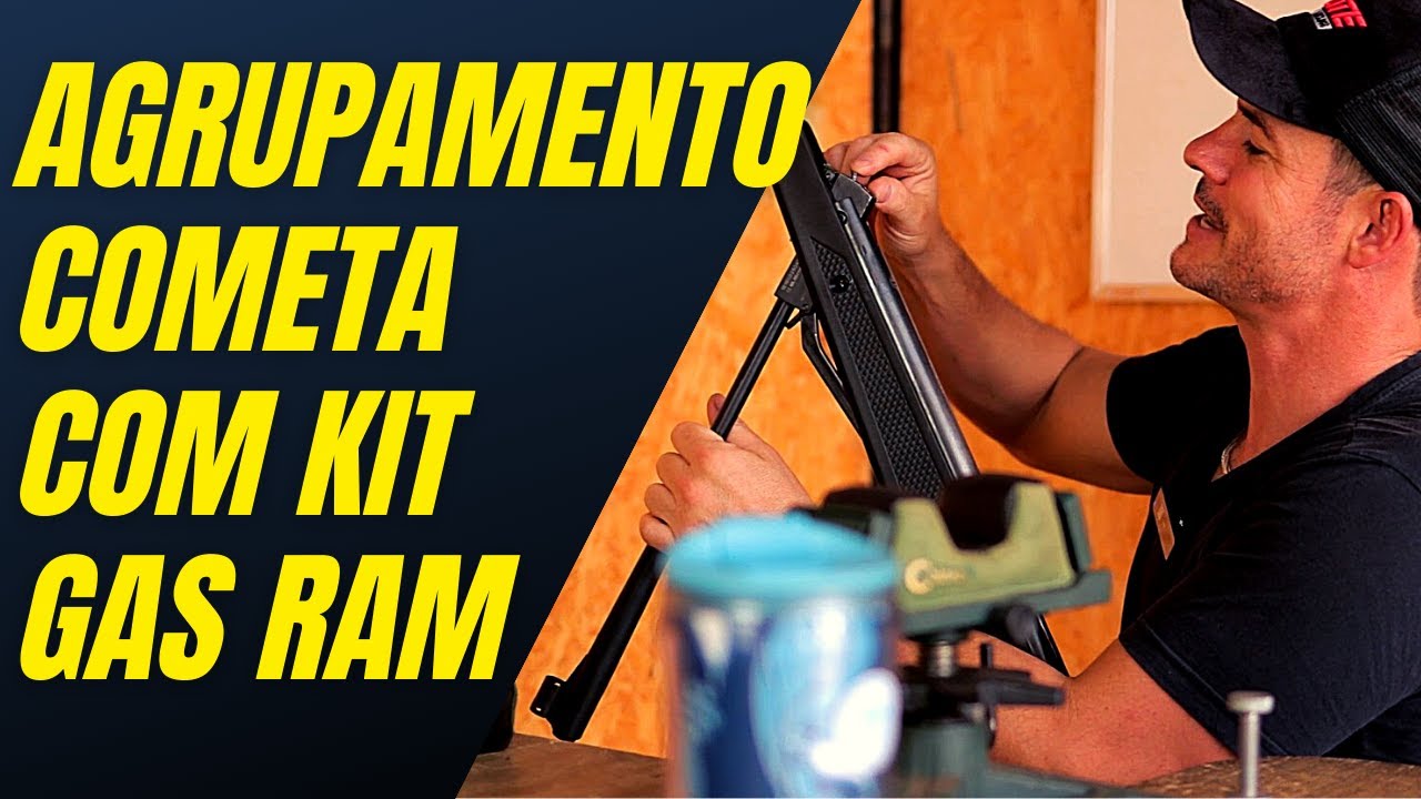 COMO COLOCAR KIT GAS RAM NUMA COMETA?