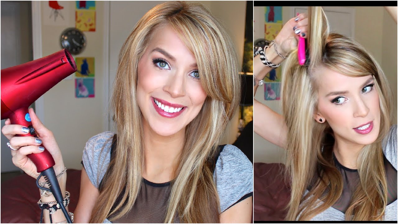 Straight Hair with Volume Tutorial (New Big Texas Hair!) | LeighAnnSays