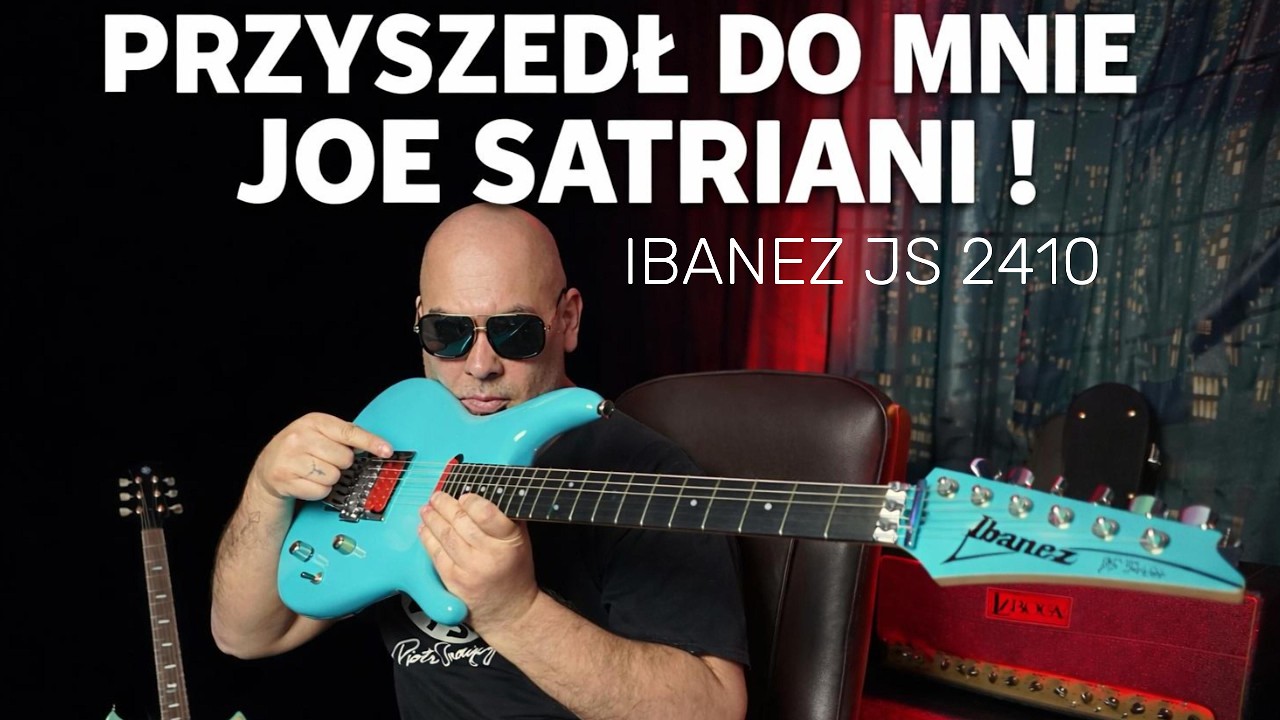 JEDYNA TAKA RECENZJA W POLSCE – NA TYM IBANEZIE GRA MISTRZ JOE SATRIANI