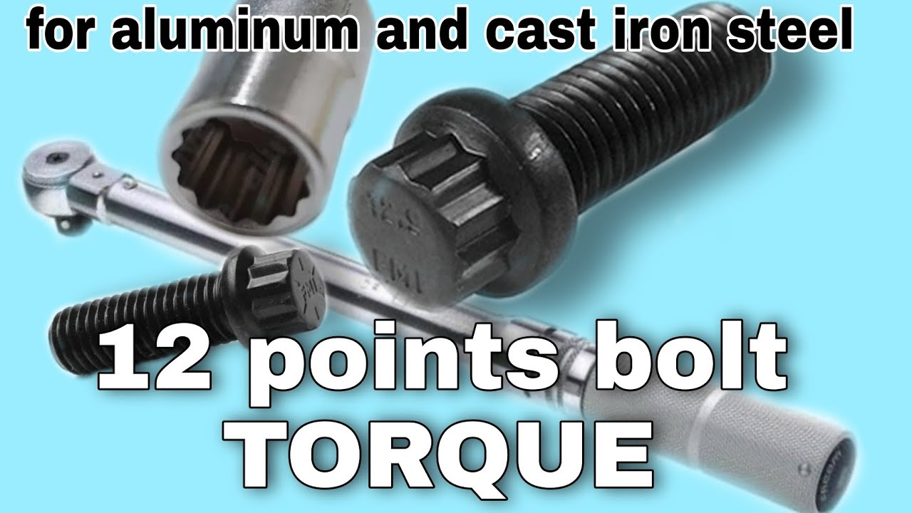 paano malaman ang torque ng 12 points na bolt? | TORQUE TABLE OF 12 POINTS BOLT or FLOWER TYPE