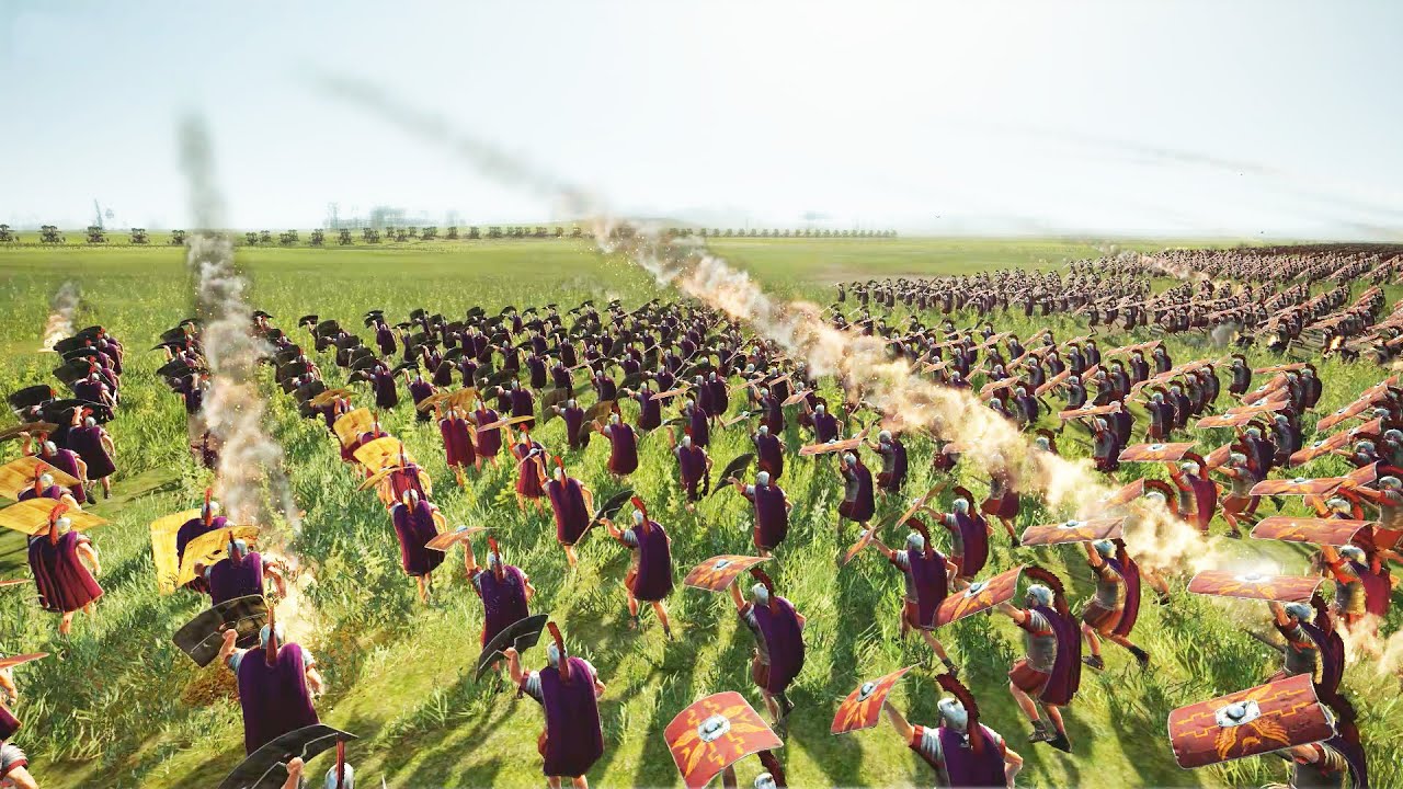 ROMAN LEGION vs 100 BALLISTA | Total War Rome 2