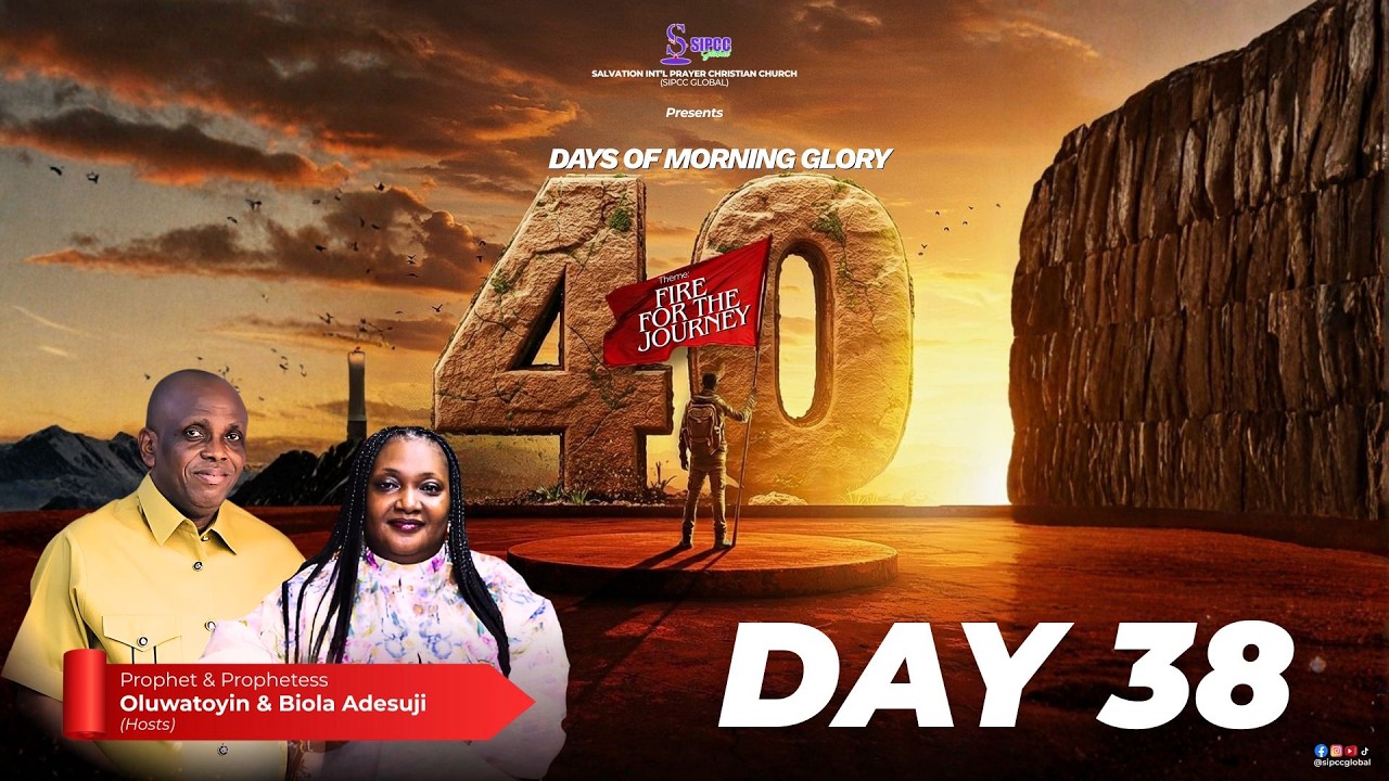 DAY 38 OF 40 DAYS OF MORNING GLORY || THEME: FIRE FOR THE JOURNEY || 11TH FEBRUARY 2026