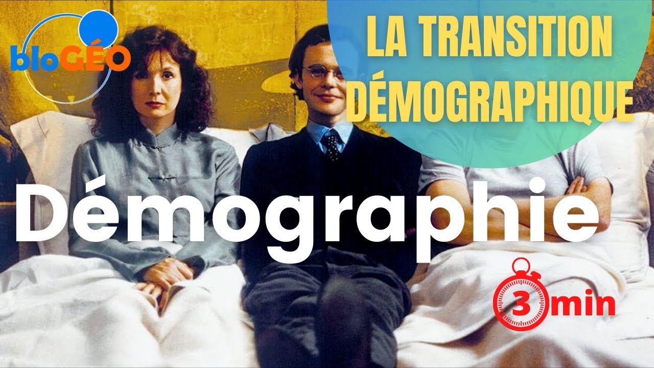 La transition démographique en 3 minutes