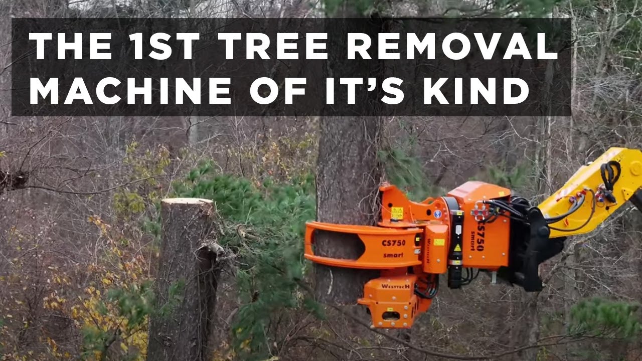 The First Telehandler with a Woodcracker attachment in the USA