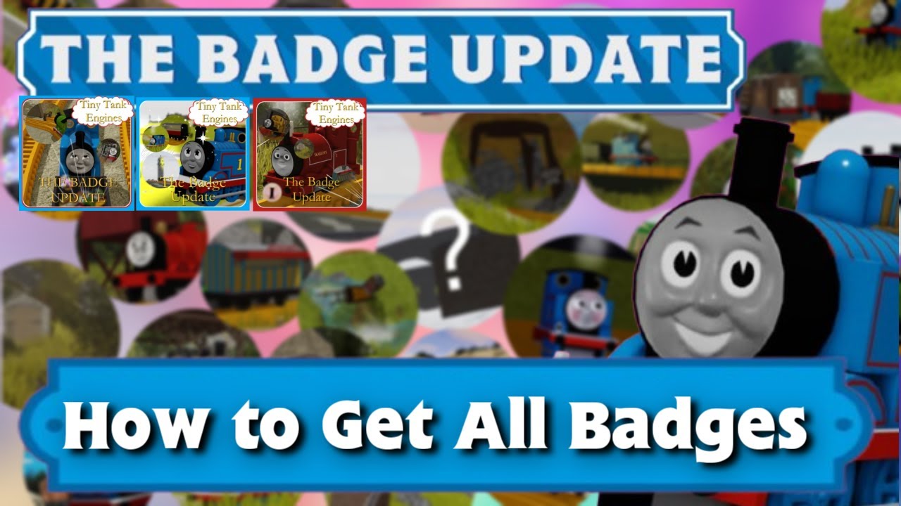 How to Get All BADGES  in Tiny Tank Engines Series! (ROBLOX)