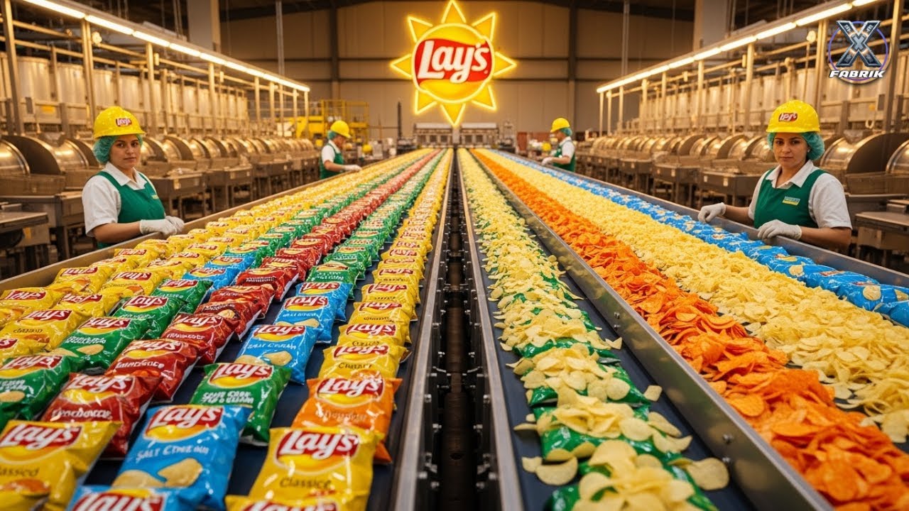 Wie entstehen Kartoffel-Snacks? Der komplette Industrieprozess von der Knolle bis zum Crunch!