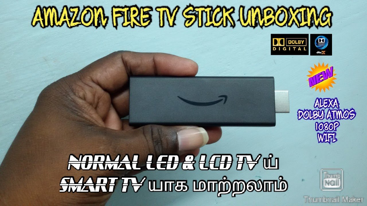 AMAZON FIRE TV STICK UNBOXING REVIEW IN TAMIL