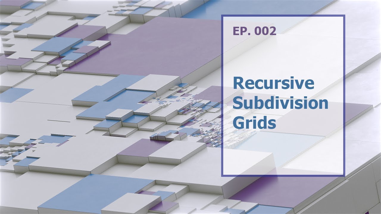Ep. 002: Recursive Subdivision using Cinema4D R20 Fields