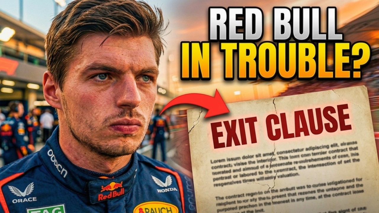 Max Verstappen&rsquo;s Red Bull Exit Clause Just Changed&hellip; And It&rsquo;s Worse Than We Thought