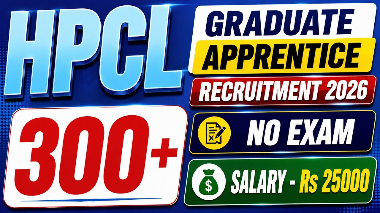 HPCL Graduate Apprentice recruitment 2026