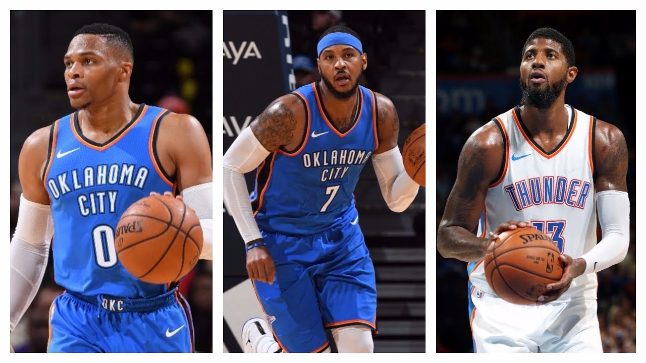 Best Of Russell Westbrook, Carmelo Anthony & Paul George From The 2017 NBA Preseason
