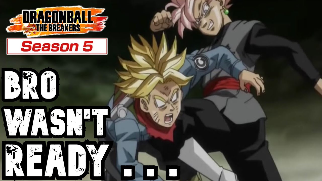*INSANE* Goku Black Combo Humiliates Trunks So Bad HE RAGE QUIT! - Dragon Ball The Breakers Season 5