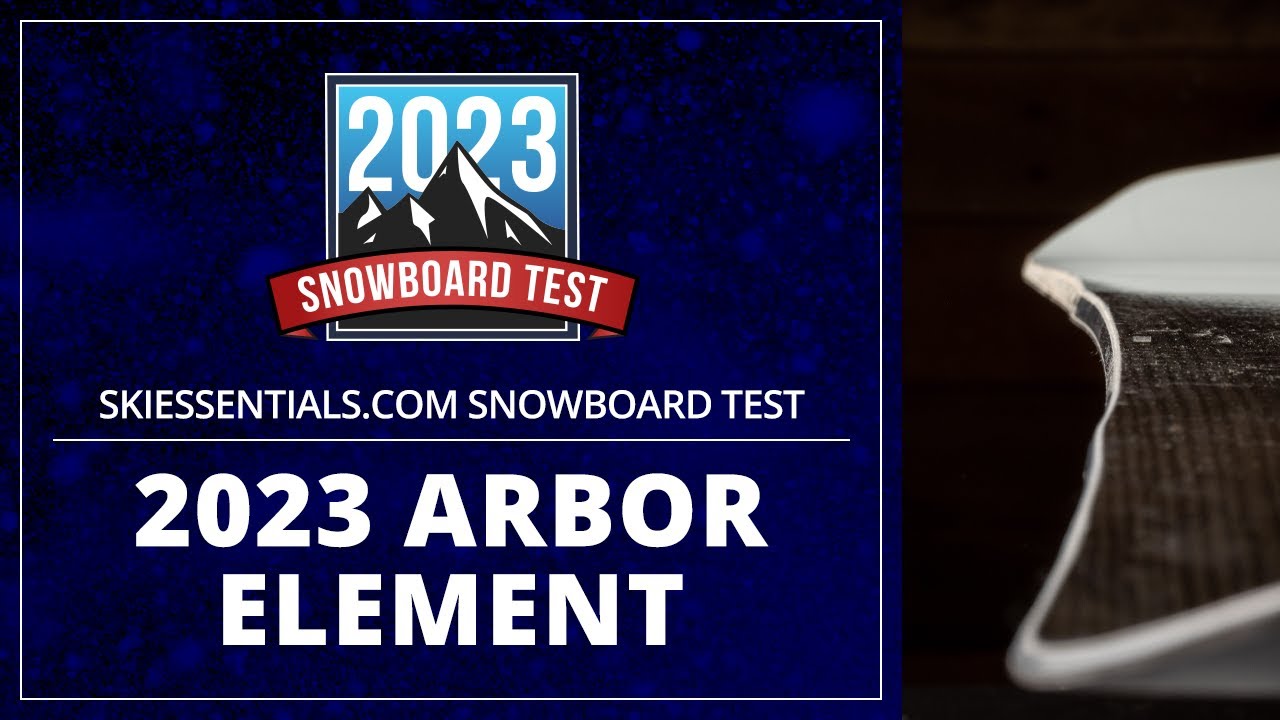 2023 Arbor Element Rocker and Camber - SkiEssentials.com Snowboard Test