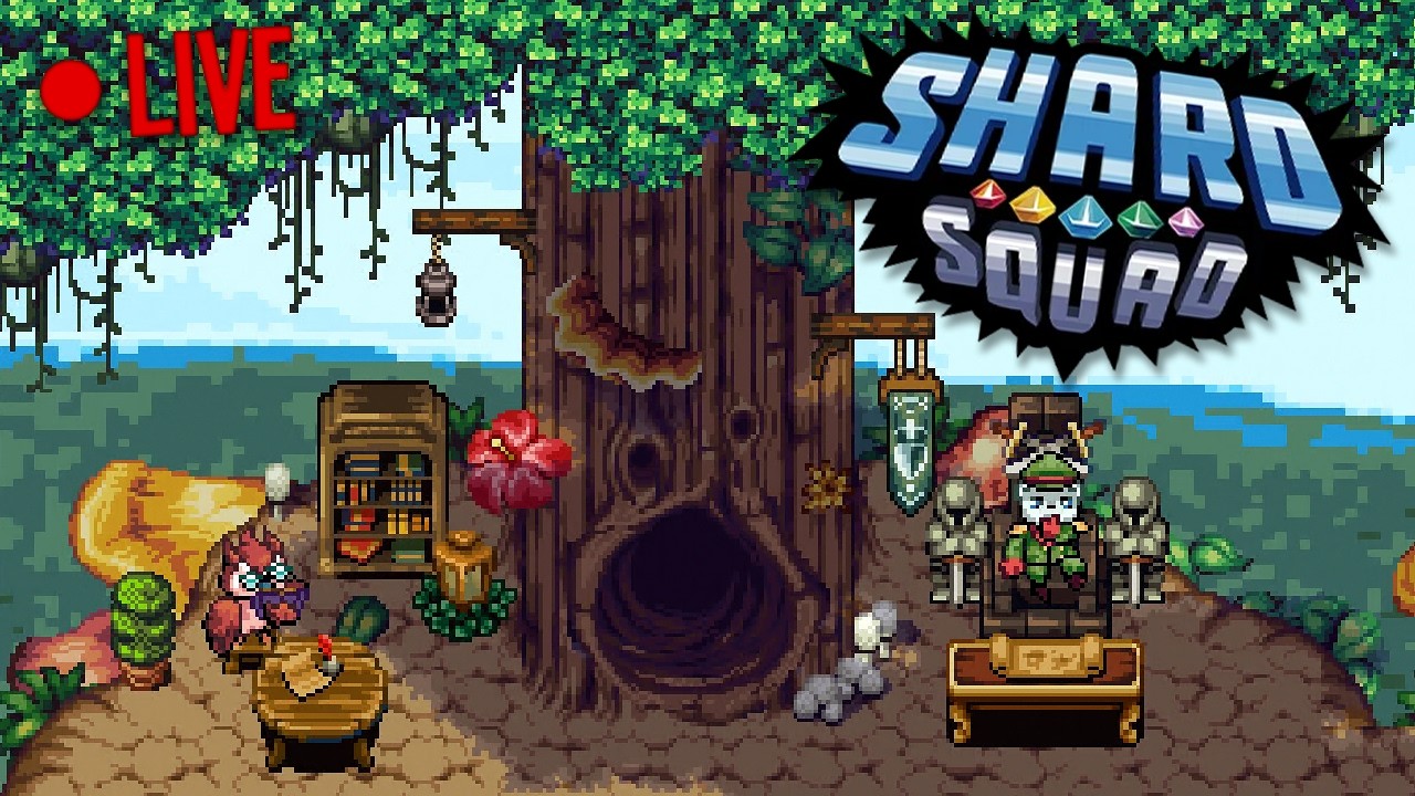 Trying out Shard Squad! + playing a couple rounds with @fabdonkey
