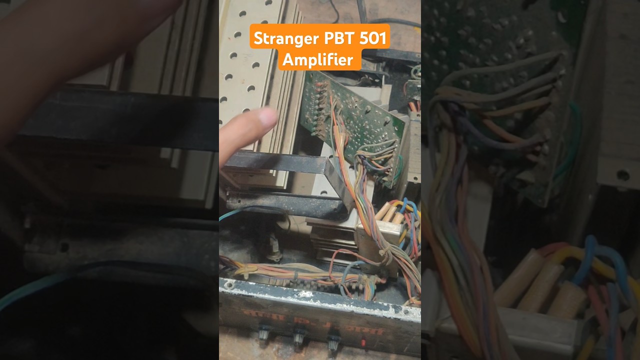 stranger PBT 501 Amplifier sorting problem
