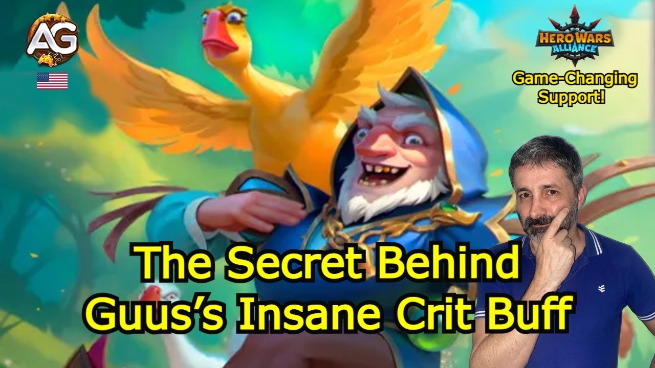 The Secret Behind Guus&rsquo;s Insane Crit Buff &ndash; Game-Changing Support! Hero Wars Alliance