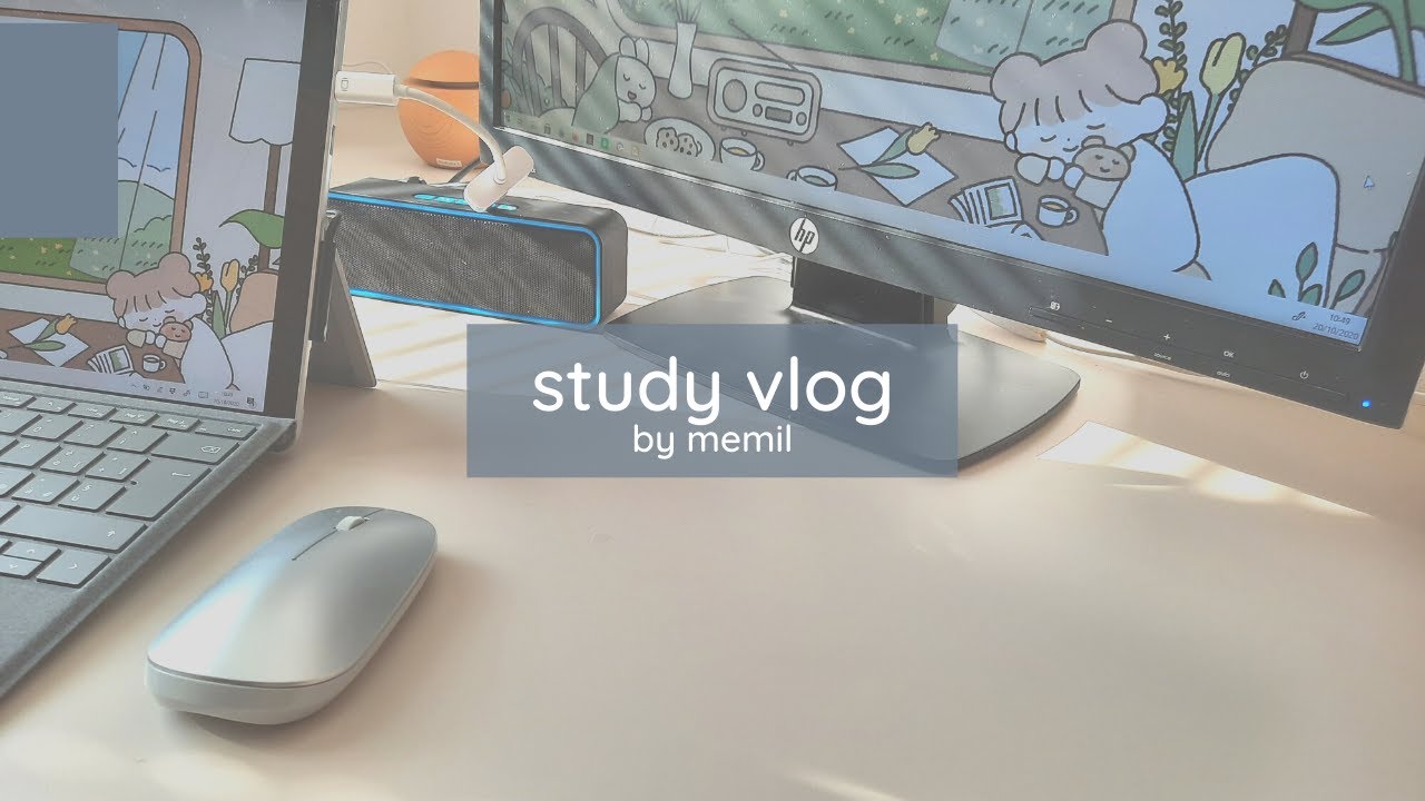 rainy day study vlog 🌧 | yesstyle unboxing 👜