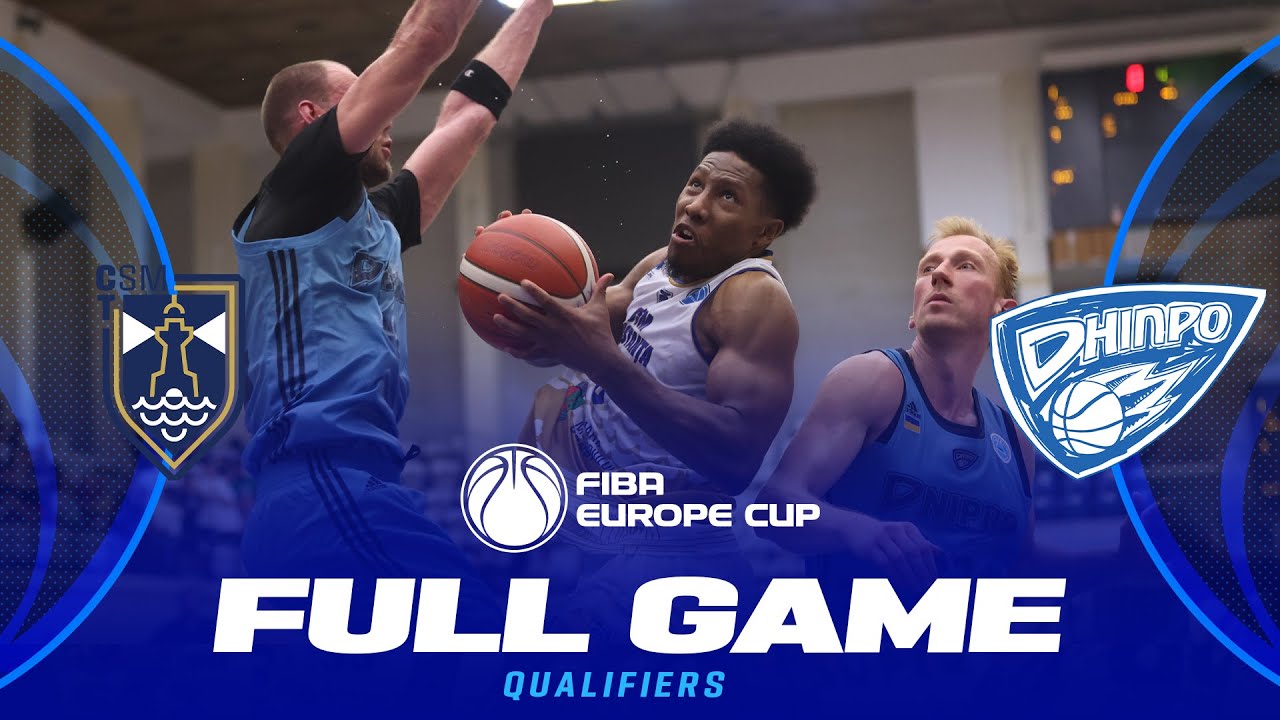 CSM Constanta v BC Dnipro | Full Basketball Game | FIBA Europe Cup 2024-25